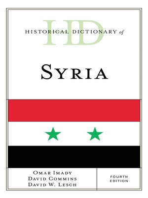 cover image of Historical Dictionary of Syria